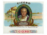 Buy Cicero Brand Cigar Box Label at AllPosters.com