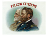 Fellow Citizens Brand Cigar Box Label