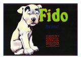 Orosi, California, Fido Brand Citrus Label