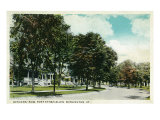 Buy Burlington, Vermont, Fort Ethan Allen View of Officers' Row at AllPosters.com