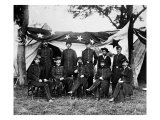 Washington, DC, General Hawley and Staff, Civil War Premium Poster