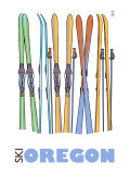 Oregon, Skis in the Snow