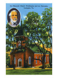 Lexington, VA, Exterior View of the Lee Memorial Chapel, Washington and Lee University