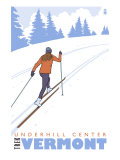 Cross Country Skier, Underhill Center, Vermont