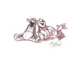 Tigger, Pooh, and Piglet Share a Giggle