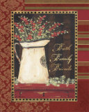 Faith Family Friends Art Print