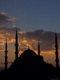 Blue Mosque at Night, Istanbul, Turkey
