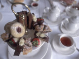 Afternoon Tea at the Butchart Gardens, Vancouver Island, British Columbia, Canada