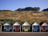 Beach Huts at Bournemouth, Dorset, England