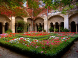 Cloisters at St-Paul-de-Mausole Monastery, St. Remy de Provence, France