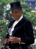 Buy Traditionally Dressed Man on Horseback at Feria de Abril, Sevilla, Spain at AllPosters.com