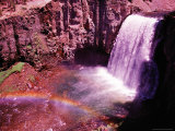 Buy Rainbow Falls with Rainbow, Devil's Postpile National Monument, California, USA at AllPosters.com
