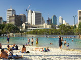 Beach, South Bank Parklands, Brisbane, Queensland, Australia