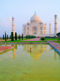 Taj Mahal Temple at Sunrise, Agra, India