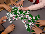 Mahjong Players, Yunnan Province, China
