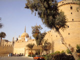 Entrance to Mosque Mohamed Ali, Cairo, Egypt