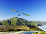Hang Glider, Otago Peninsula, near Dunedin, South Island, New Zealand