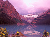 Dawn at Lake Louise, Alberta, Canada