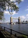 Tower Bridge over the River Thames, London, England