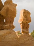 Sandstone Hoodoos of Devils Garden, Grand Staircase Escalante National Monument, Utah, USA