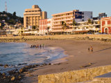Beach at Olas Altas in Late Afternoon, Mazatlan, Mexico