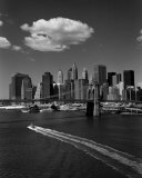 White Cloud over Brooklyn Bridge