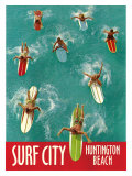 Buy Surf City, Huntington Beach at AllPosters.com