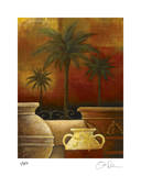Sunset Palms I