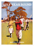 Buy Sunny Florida, Golf Year Round at AllPosters.com