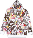 Zip Hoodie: Bob Marley - Bolt