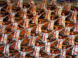 Beijing Olympics Opening Ceremony, Drummer's Performing, Beijing, China