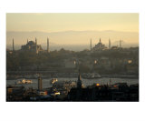 The Blue Mosque And Hagia Sophia Istanbul Turkey