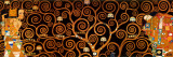 The Tree of Life, Stoclet Frieze, c.1909 (darkened detail) Art Print