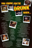 Buy You Know You're Drunk When at AllPosters.com