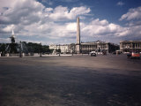 Place de La Concorde with the Ancient Obelisk, Showing Hotel Crillon and the Ministry of the Navy