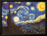Starry Night, c.1889 Framed Art Print