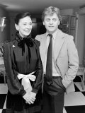Ballerina Dame Margot Fonteyn with Dancer Choreographer Mikhail Baryshnikov