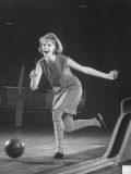 Model Wearing Bowling Costume by French Designer Nina Ricci