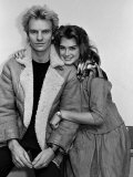 Buy Actress Brooke Shields and Musician Sting at AllPosters.com