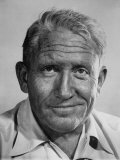 Actor Spencer Tracy During Time of Filming "Bad Day at Black Rock"