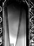 Looking up to Tower on the George Washington Bridge
