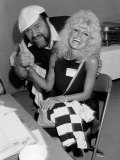 Dom Deluise and Loni Anderson