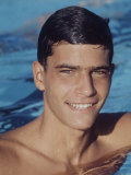 Swimmer, Mark Spitz, Santa Clara, California