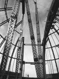 Buy Girders Spanning Space in Dome Pattern, Construction of Palomar Telescope, Mt. Wilson Observatory at AllPosters.com