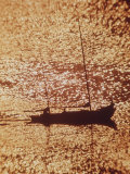 Buy Boat on the Hudson River During Sunset at AllPosters.com