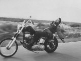Hell's Angels Bike Rider Photographic Print