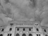 Buy Flags Flying at Half Mast on Top of Yankee Stadium to Honor Late Baseball Player Babe Ruth at AllPosters.com