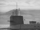 Buy Polaris Missile Sub "Patrick Henry"Cruising on Clyde River on Patrol at AllPosters.com