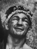 Buy Boxer Carmen Basilio Sitting in His Room after Winning a Fight at AllPosters.com