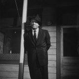 Actor Spencer Tracy Acting in the Movie, "Bad Day at Black Rock"